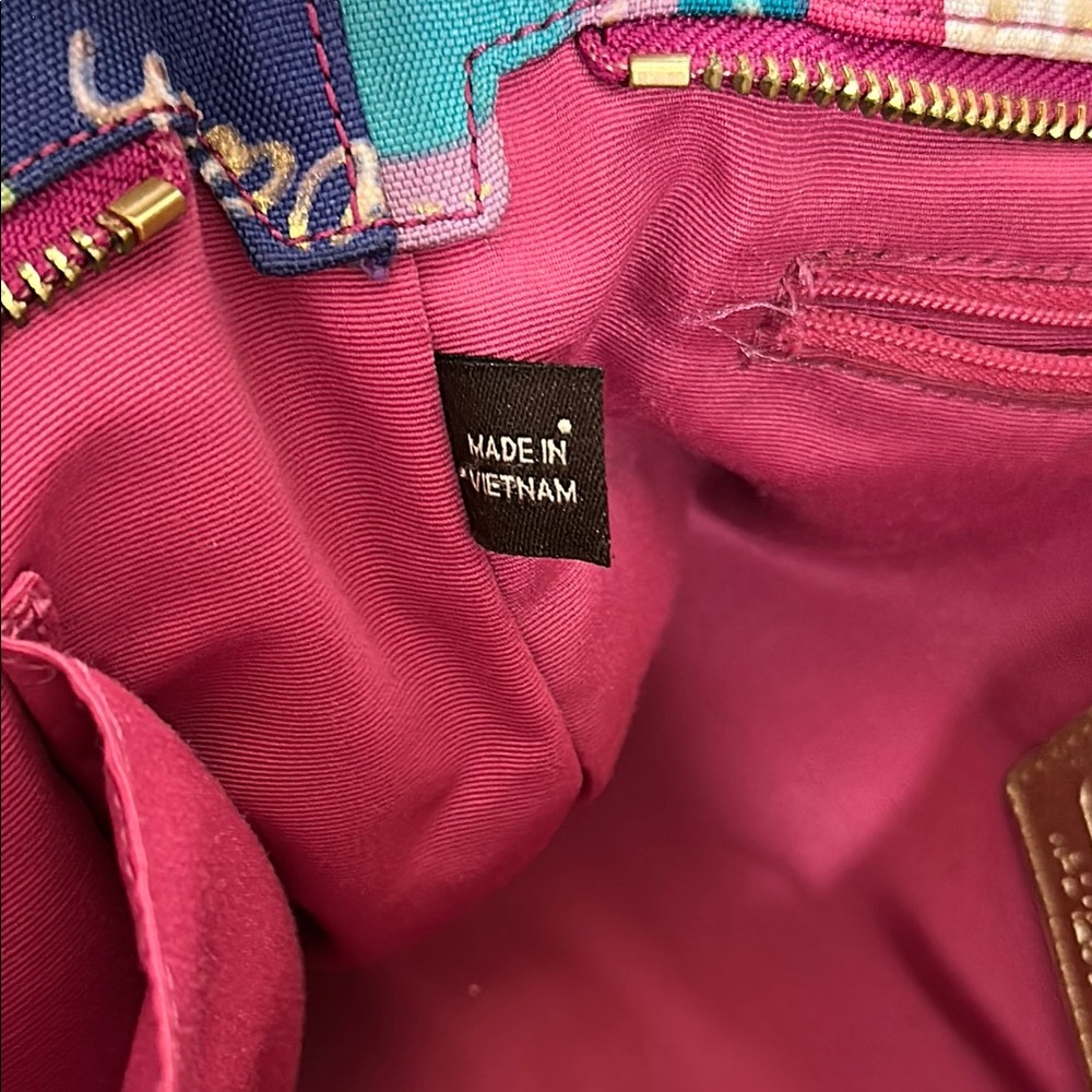 Coach Vibrant Multi-Color Whimsical Crossbody Bag - Picture 3 of 11